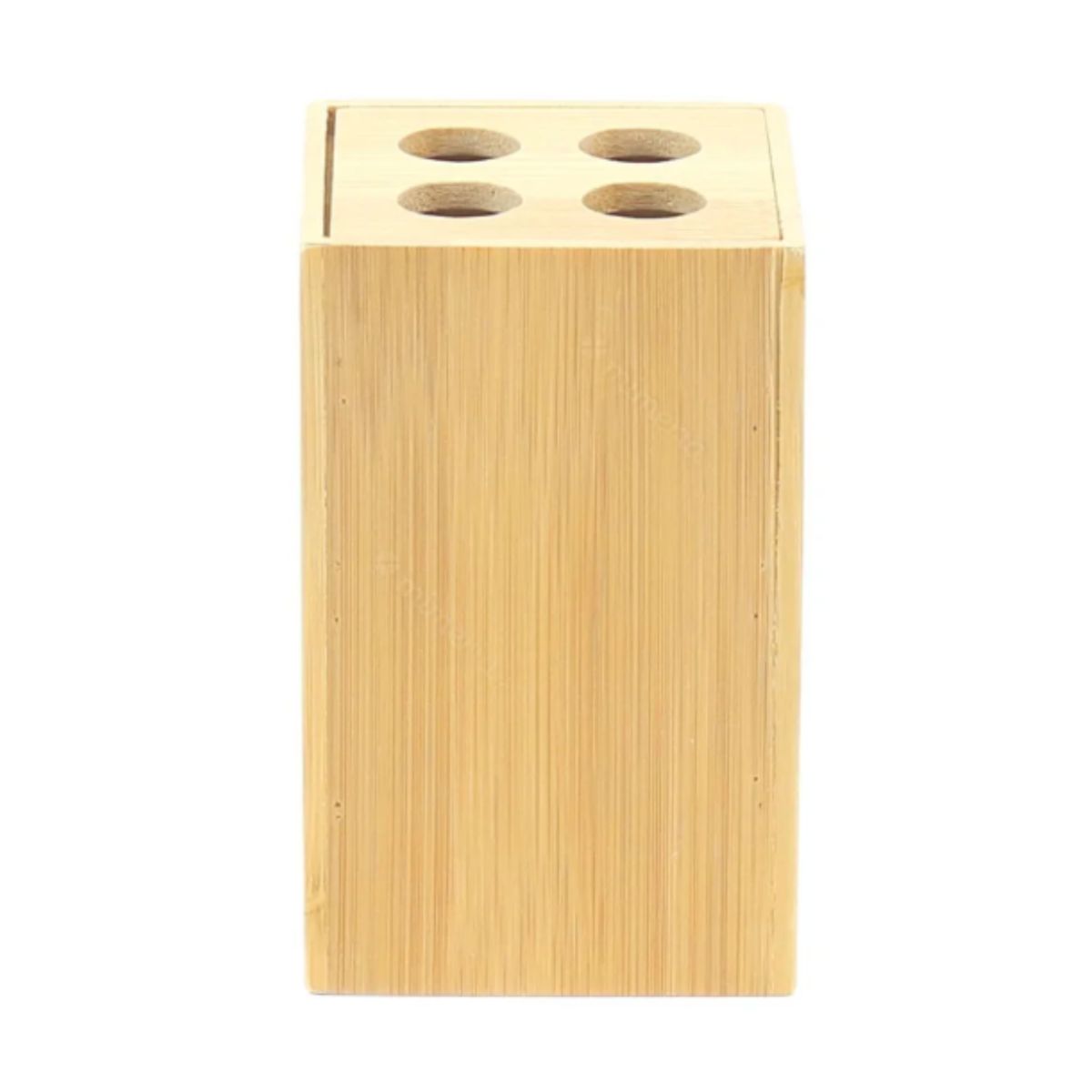 Kit Para Banheiro Com 4 Peças Em Bambu Mimo Style