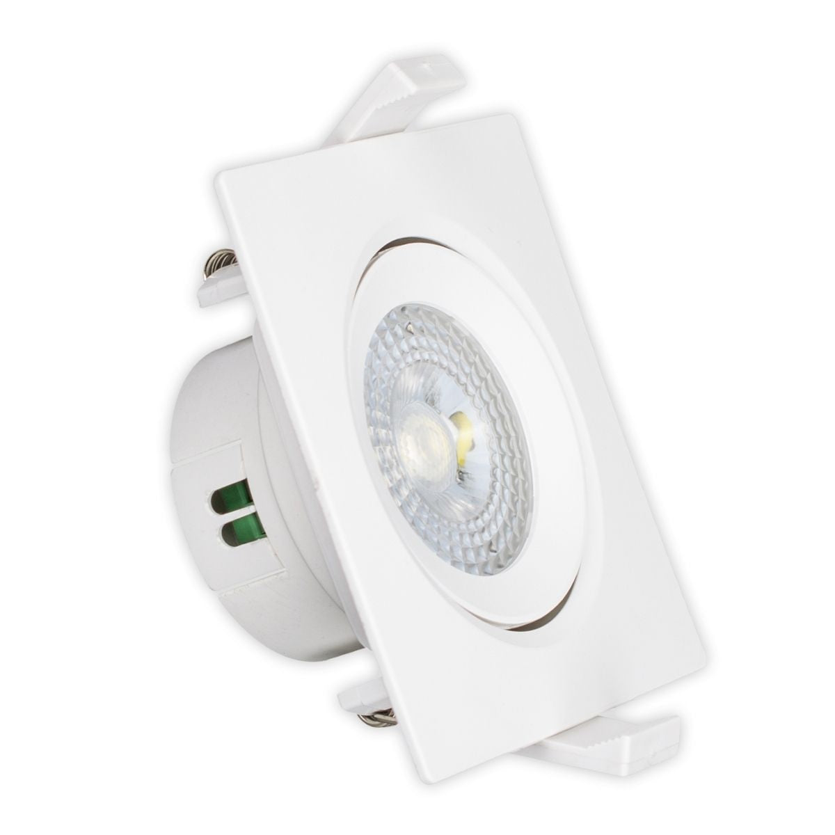 Spot LED de Embutir Quadrado 5W 6500K Luz Branca Ol Iluminação
