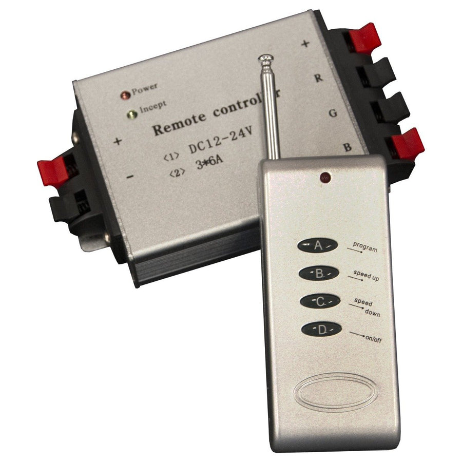CO04 Controlador Fita LED/UW RGB 12/24VDC - CO04 - Altaluce
