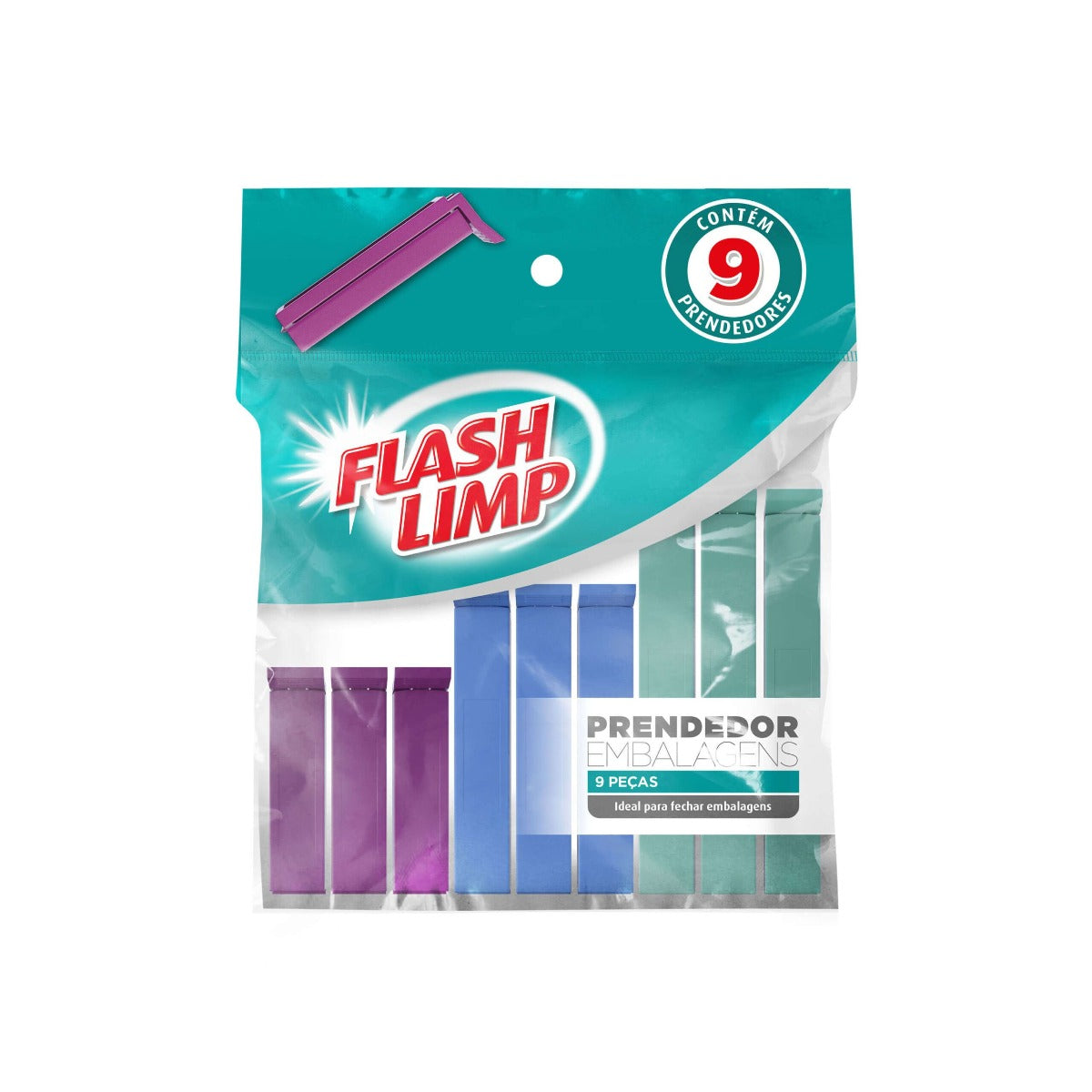 Prendedor Para Embalagens FlashLimp - Altaluce